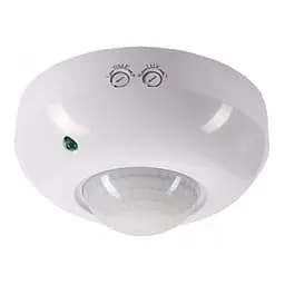 Датчик движения белый IP44, НЛО (угол захвата 360°) LU-DD03-WHITE