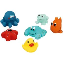 Набір іграшок для ванної Bebe Confort Splitto bath toys 6 шт. - мініатюра 2