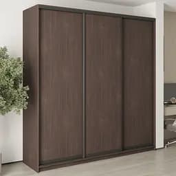Шкаф-купе трехдверный MebelStar Стандарт BG 3ДСП 230x45x240 см Дуб ристрето (MBS-8621)