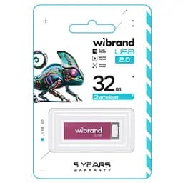Flash Wibrand USB 2.0 Chameleon 32Gb Pink - мініатюра 2
