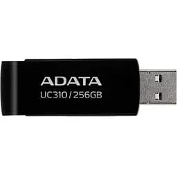 USB флеш накопичувач ADATA 256GB UC310 Black USB 3.0 (UC310-256G-RBK) - мініатюра 2
