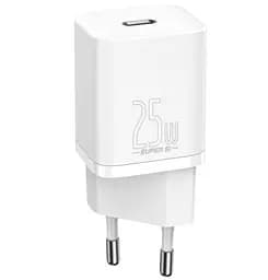 Сетевое зарядное устройство для Baseus Super Si Quick Charger 1C 25W EU Белый
