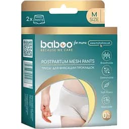 Післяпологові труси в сітку Baboo, розмір М, 2 шт. (2-107)