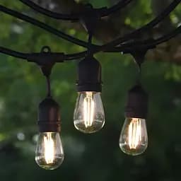Гірлянда LED Light Edison вулична з ретро лампами 15 шт. 220V 10 метрів з перехідником - мініатюра 7