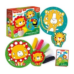 Набір для творчості Fisher Price "Казковий зоопарк" VT4502-03 з екотістом - мініатюра 2