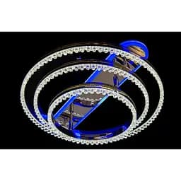 LED люстра світильник з пультом і підсвічуванням Linisoln 55070/3 CH - мініатюра 3