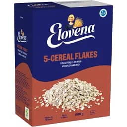 Пластівці Elovena 5-ти видів зернових 600 г (465602)