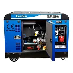 Генератор дизельний 7.5 кВт EnerSol SKD-8EBAU (41-00487) - мініатюра 2