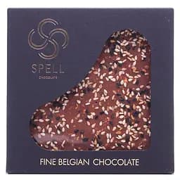Шоколад Spell темный и молочный с медом и кунжутом 100 г (797114)