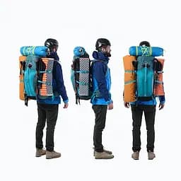 Трекінговий туристичний рюкзак Naturehike 65+5 літрів із чохлом - мініатюра 6
