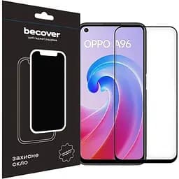 Захисне скло BeCover для Oppo A96 Black (709770)
