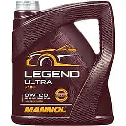 Олива моторна Mannol Legend Ultra 0W-20 SP RC 4 л (179686)