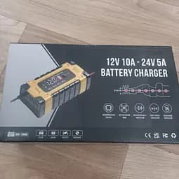 Автоматичний зарядний пристрій Foxsur 12-24V 10А для автоакумулятора - мініатюра 6