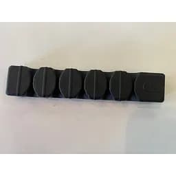 Органайзер для кабелю ExtraDigital Cable Clips чорний