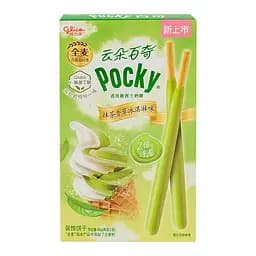 Палочки Glico Pocky со вкусом матча и мороженого Matcha Vanilla Ice Cream Flavor, 48 г