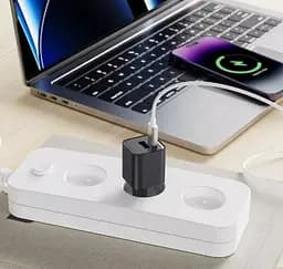 СЗУ Proove Silicone Power Plus 20W USB-C + USB-A Black (WCSP2011001) - мініатюра 2