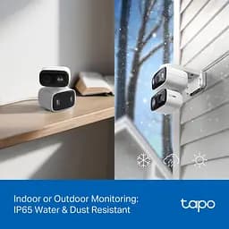 Камера TP-Link IP з подвійним об'єктивом Tapo C246D 3 Мп N300 microSD motion detection - мініатюра 5