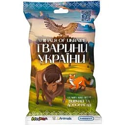 Стретч-іграшка Elastikorps у вигляді тварини #sbabam Тварини України 1/CN25 Іграшка-сюрприз Mash'ems Cool Things