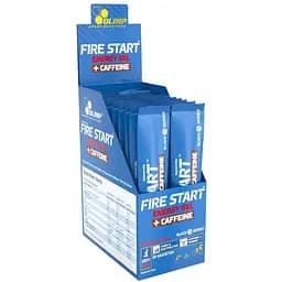 Передтренувальний комплекс Olimp Fire Start Energy Gel+Caffeine Чорна смородина 720 г (20 шт. x 36 г)