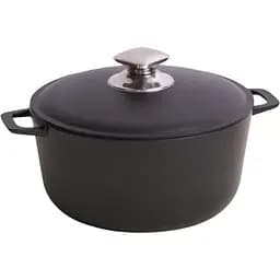 Кастрюля Talko с крышкой 2 л черная (А3002)