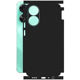 Захисна плівка StatusSKIN для Oppo A78 4G Корпус Вініл Матрикс чорний