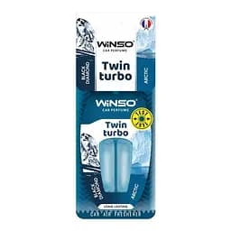 Ароматизатор Winso Twin Turbo – Black Diamond & Arctic с двойной капсулой (539100)