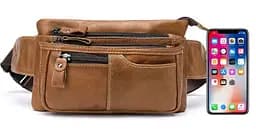 Чоловіча шкіряна сумка Vintage 23х13,5х3 см sum0012288