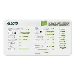 Набір інструментів Alloid 1/2, 1/4, 94 предмети (НГ-4094П-6) - мініатюра 8