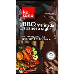 Маринад Katana Japanese Style для гриля и барбекю 60 г