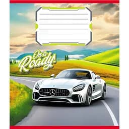 Зошит учнівський "В дорогу" Leader 012-520163L-5 в лінію, 12 аркушів