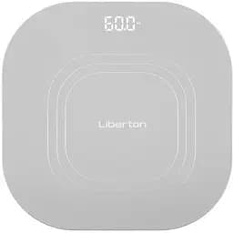 Ваги підлогові Liberton LBS-0814 SMART, Grey, LCD-дисплей, синхронизація по bloetooth, максимальна вага 180кг, точність