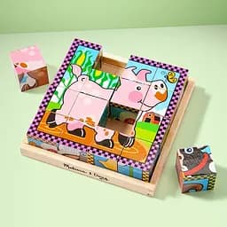 Кубики Melissa&Doug Ферма 16 елементів (MD775) - мініатюра 8