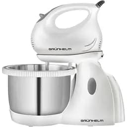 Стаціонарний електричний міксер Grunhelm GRM 660 400 Вт кухонний з насадками