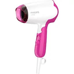 Фен Philips DryCare Essential дорожній 1400 Вт рожевий (BHD003/00)