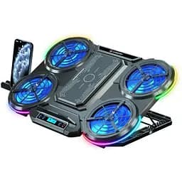 Охолоджувальна підставка для ноутбука до 18 дюймів GamePro GPCP-1450 5xfans