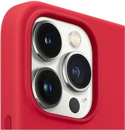 Чохол Silicone Case з MagSafe для Apple iPhone 13 Pro Max (6.7) (Red) ААА [70507] - мініатюра 5