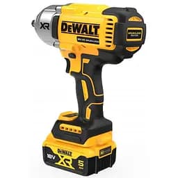 DeWALT Гайковерт ударний DeWalt XR Li-Ion 18В акб 2х5А·рік 1898Нм 2300об/хв 2200уд/хв 1/2" ЗП кейс 2.9кг - мініатюра 5