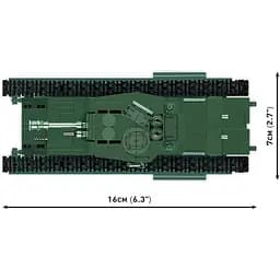 Конструктор Cobi Друга світова війна Танк Mk IV Черчилль, 315 деталей (COBI-2717) - мініатюра 6