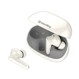 Навушники ColorWay Slim TWS-1 Earbuds Long Life Beige (CW-TWS1BE) - мініатюра 6
