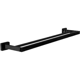 Вішалка подвійна для рушника Rea Erlo 2 black REA-80004 Чорний