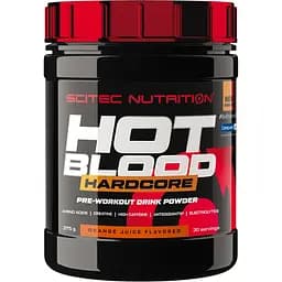 Передтренік Scitec Nutrition Hot Blood Hardcore Orange juice 375 г
