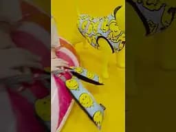 Повідець для собак Waudog Nylon Смайли на блакитному L-XXL - мініатюра 6