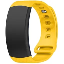Силиконовый ремешок Primo для фитнеса браслета Samsung Gear Fit 2/Fit 2 Pro (SM-R360/R365) L Yellow