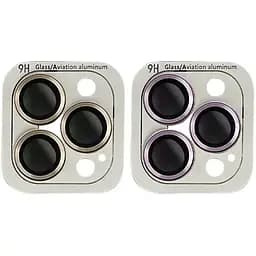 Захисне скло на камеру Epik Metal Classic Gold для Apple iPhone 12 Pro Max в упаковці золоте - мініатюра 3