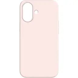 Чохол Make Apple iPhone 16 Silicone Chalk Pink