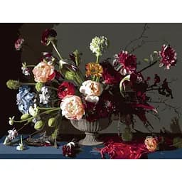 Картина по номерам Strateg Роскошный букет 30х40 см (SS-1271)