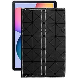 Чохол StatusCASE з екошкіри для планшету Samsung Galaxy Tab S6 lite Чорний ромб