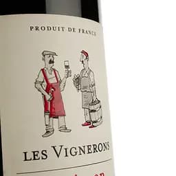 Вино Les Vignerons Carignah Syrah, червоне, сухе, 0,75 л - мініатюра 3