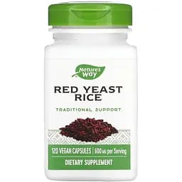 Червоний дріжджовий рис Nature's Way Red Yeast Rice 600 мг