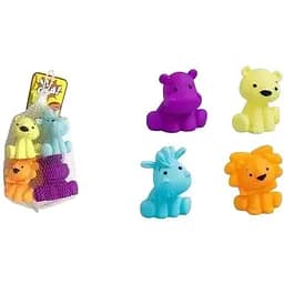 Набор пискавок Животные 4 шт 508-268 Разноцветный